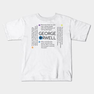 Orwell Quote Collage Kids T-Shirt